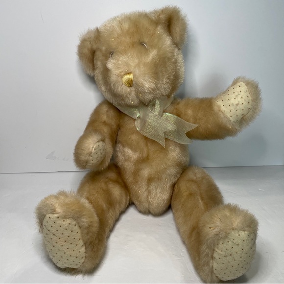 Goffa Toys Goffa 2 Teddy Bear Blond Stuffed Animal Sparkle Glamour
